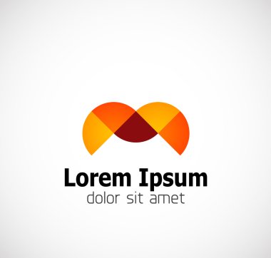 soyut geometrik iş simgesi