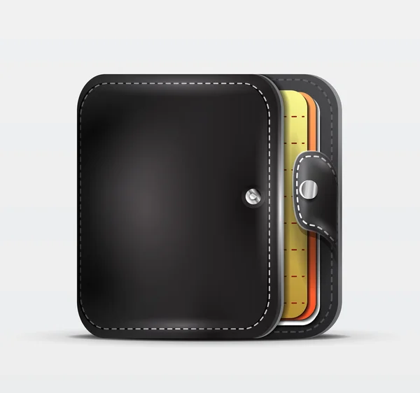 Wallet | organizer mobile app icon - Stok Vektor