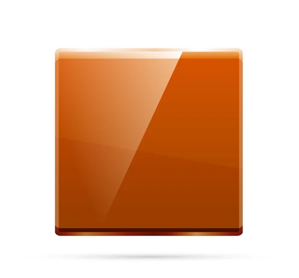 Placa de vidro cor quadrada —  Vetores de Stock
