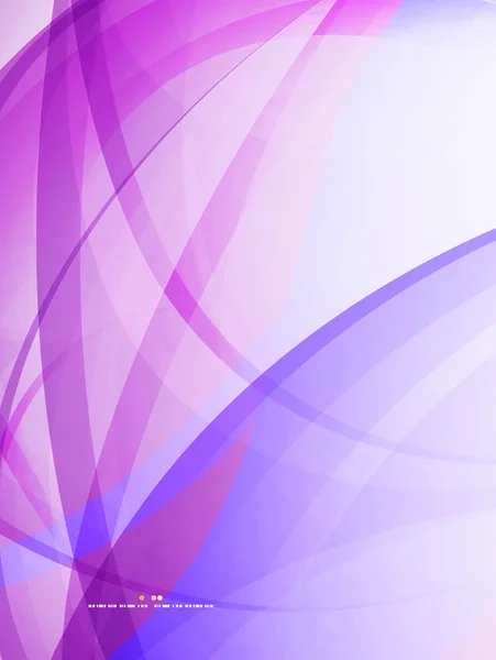 Líneas onduladas púrpuras — Vector de stock
