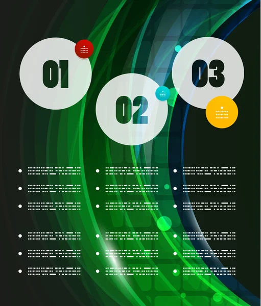 Kleurrijke swirl abstracte achtergrond — Stockvector