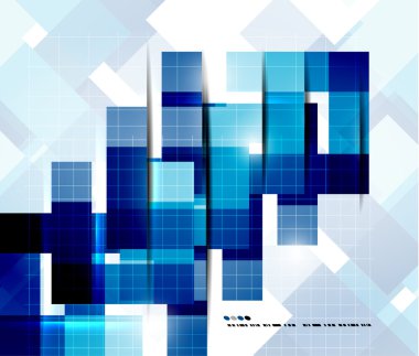 geometrik modern şablonu