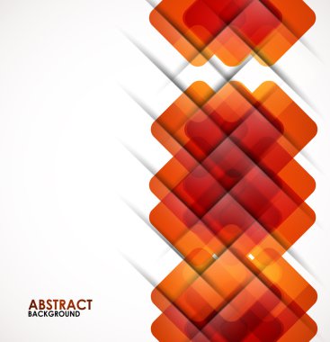 Geometrical squares modern template