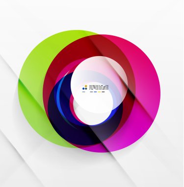 modern renkli tasarım şekilleri soyut akan