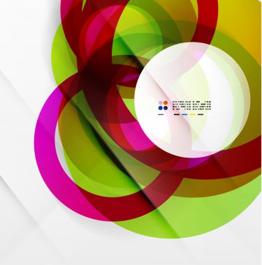 modern renkli tasarım şekilleri soyut akan