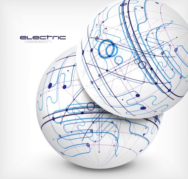 devre vektör arka plan