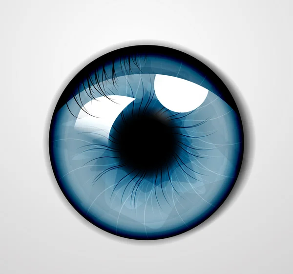 Vector oog — Stockvector