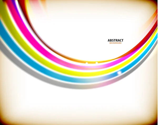 Arcobaleno vortice colorato sfondo astratto — Vettoriale Stock