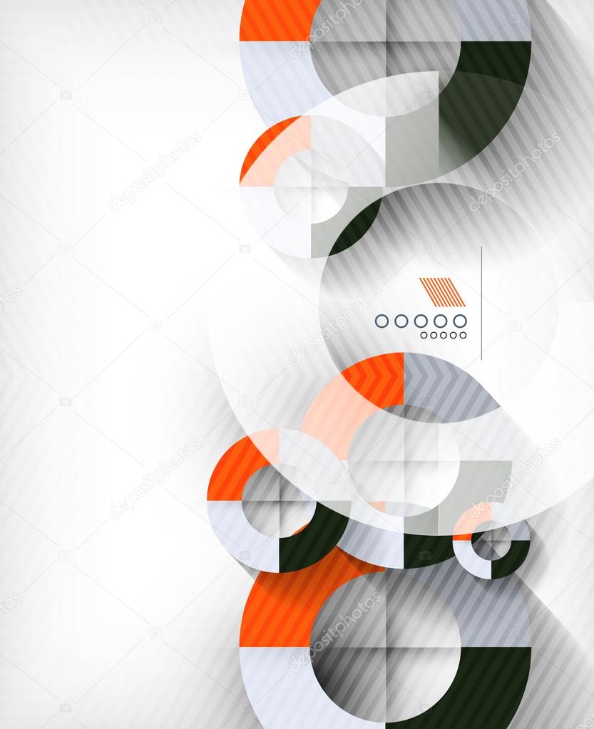 Technology geometric shape abstract background