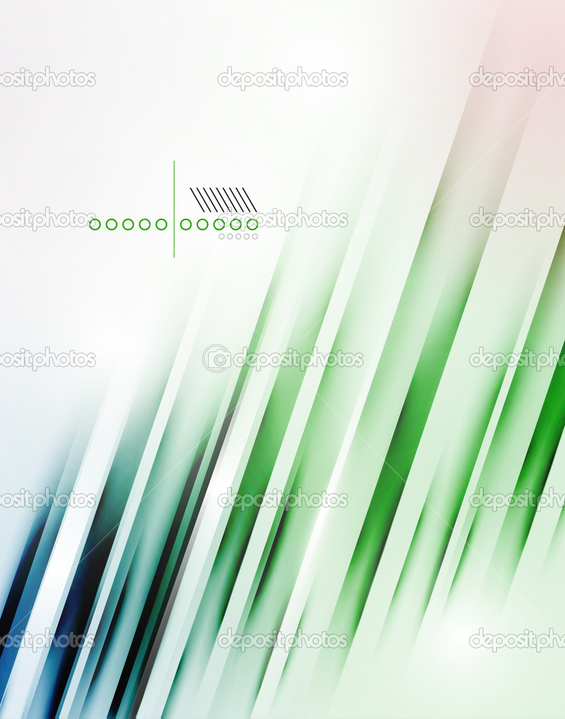 Vector blur lines geometric shape background