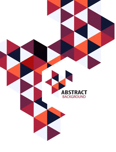 Mor mozaik üçgen iş şablonu