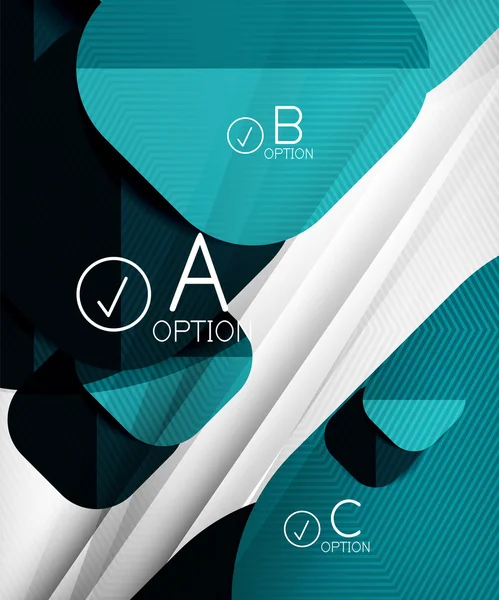 Infographic abstracte achtergrond — Stockvector