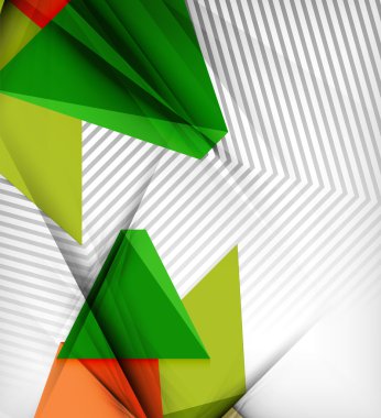 geometrik vektör arka plan