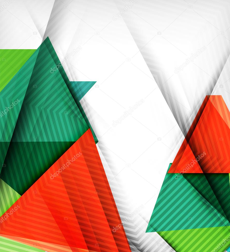 Geometrical vector abstract background