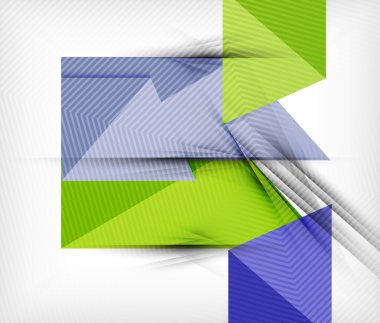 renkli geometrik şekiller arka plan