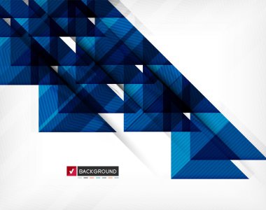 soyut geometrik şekil oluşturma
