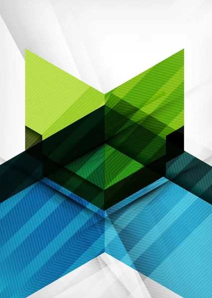 Vecteur entreprise géométrique fond de conception — Image vectorielle