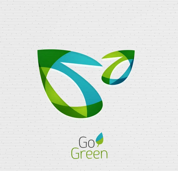 Groene blad aard concept — Stockvector