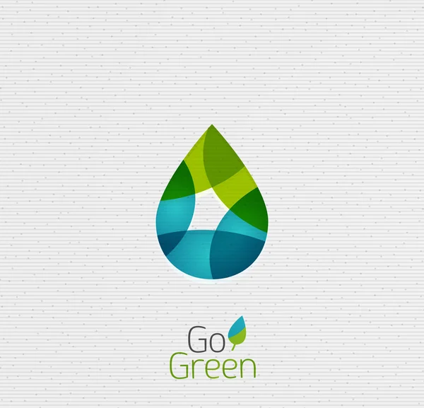 Groene blad aard concept — Stockvector