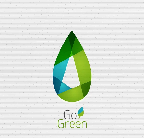 Groene blad aard concept — Stockvector