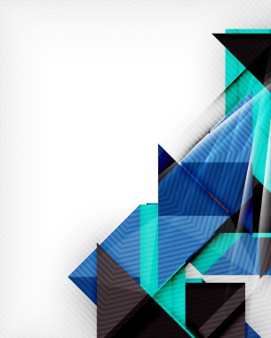 üçgen geometrik şekil arka plan