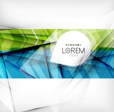 soyut geometrik şekiller dokulu arka plan