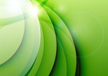 zarif renk dalgaları ışık patlamaları ile