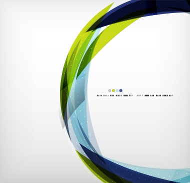 Mavi halka - iş kabarcık