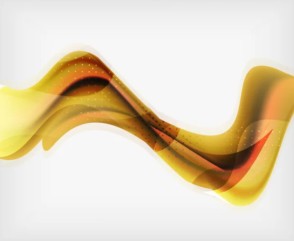 Ondes floues abstraites dans les airs — Image vectorielle