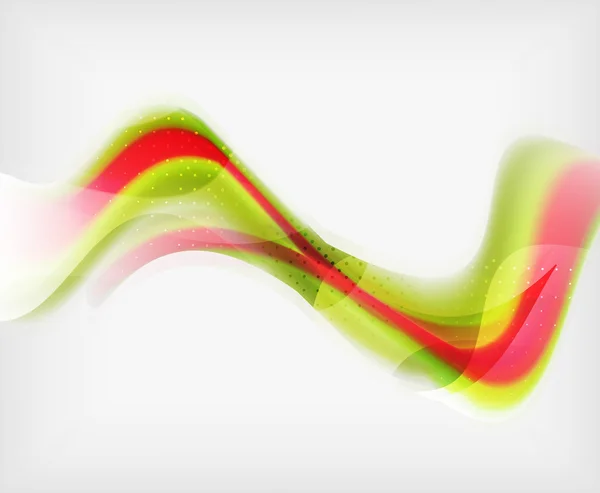 Ondes floues abstraites dans les airs — Image vectorielle