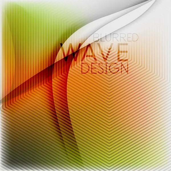 Fond texturé vague de couleur floue — Image vectorielle