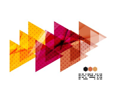 vektör ışık geometrik kompozisyonlar