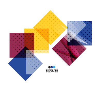 vektör ışık geometrik kompozisyonlar