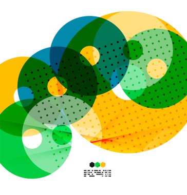 vektör ışık geometrik kompozisyonlar