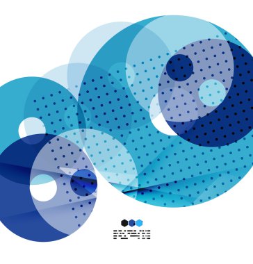 vektör ışık geometrik kompozisyonlar