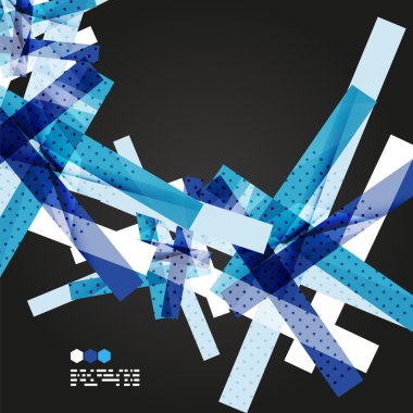 vektör ışık geometrik kompozisyonlar