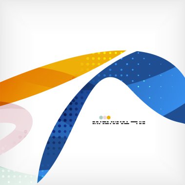 renkli soyut akan şekiller