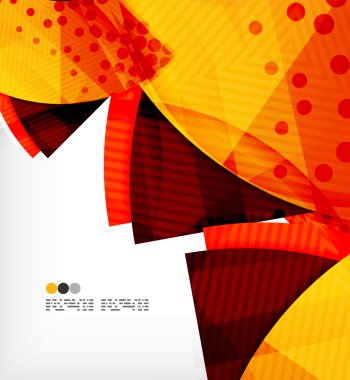 Soyut geometrik şekiller arka plan