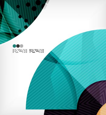 Soyut geometrik şekiller arka plan