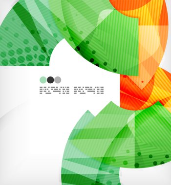 Soyut geometrik şekiller arka plan