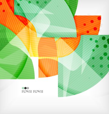 Soyut geometrik şekiller arka plan