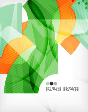 Soyut geometrik şekiller arka plan