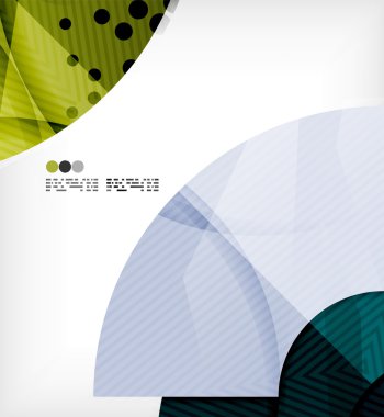 Soyut geometrik şekiller arka plan