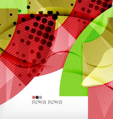 Soyut geometrik şekiller arka plan