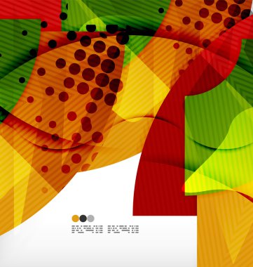 Soyut geometrik şekiller arka plan