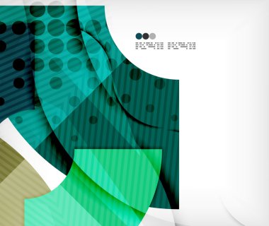 Soyut geometrik şekiller arka plan