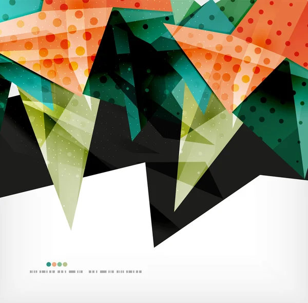 Futuristic shapes vector abstract background — Stock Vector