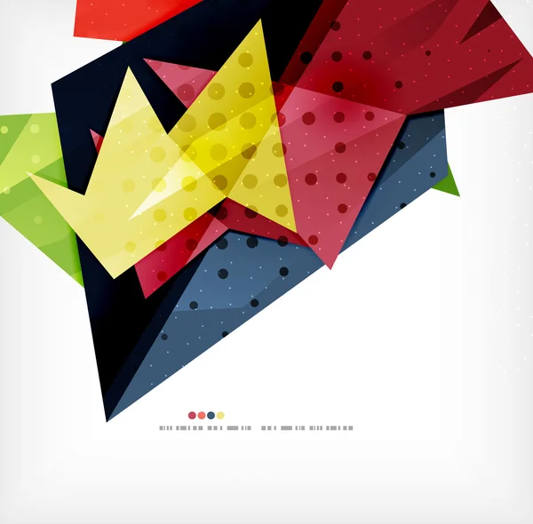 Forma geométrica fondo futurista abstracto — Archivo Imágenes Vectoriales
