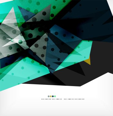 Fütüristik şekiller arka plan vektör