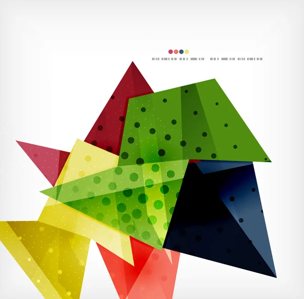 几何形状抽象未来派背景 — 图库矢量图片
